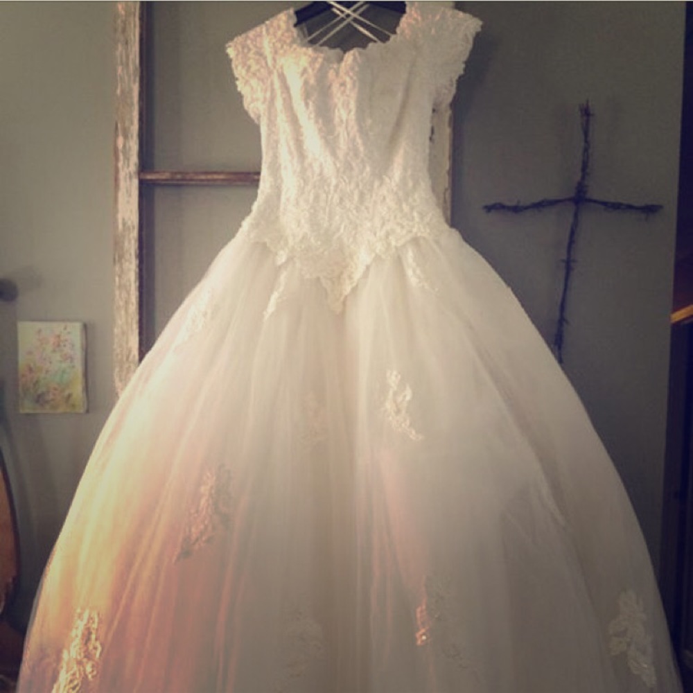 Vintage Mori Lee Ballgown/Wedding Gown